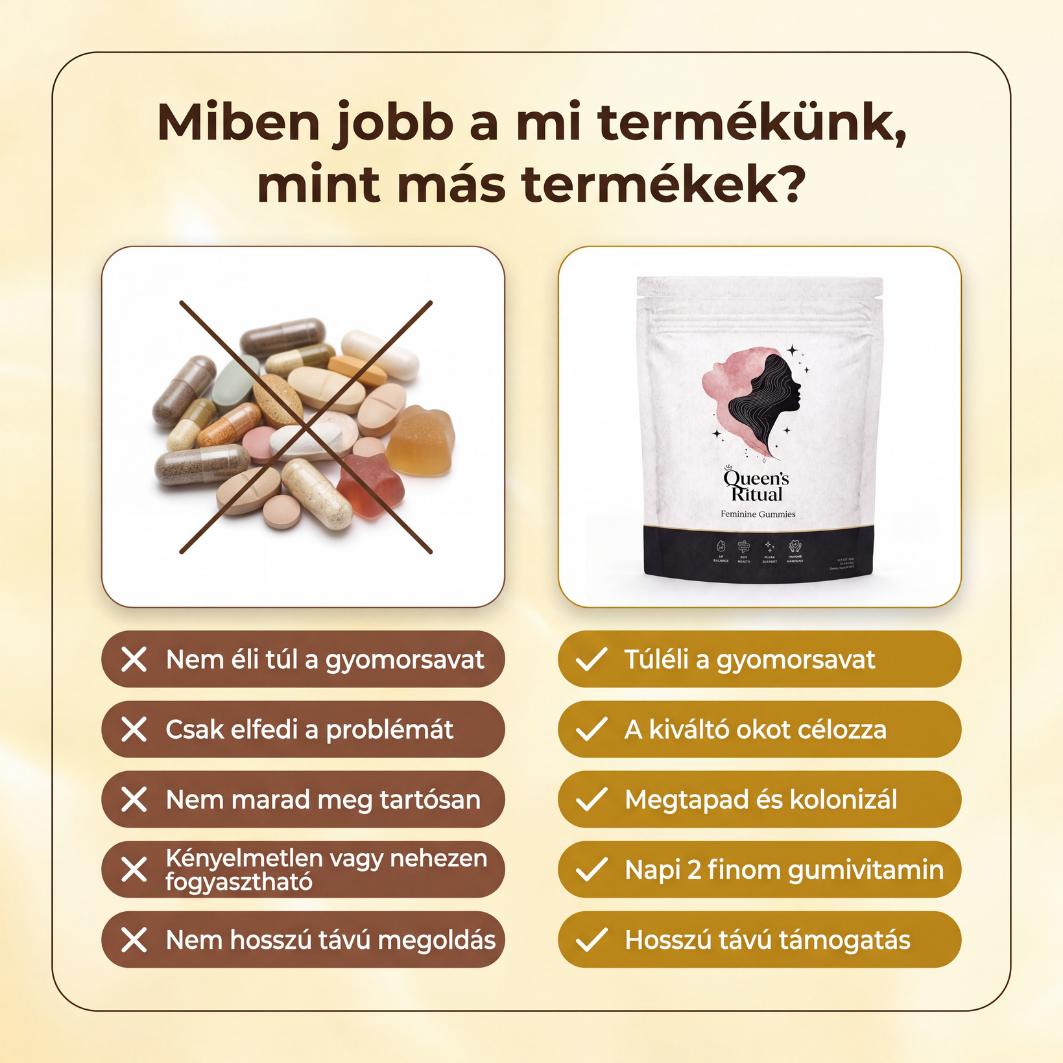 Női Intim Egyensúly Gumicukor